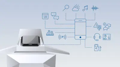 つながる二輪車： ボッシュがより安全かつ快適にスマートフォンの機能を利用できるソリューションをライダーに提供 