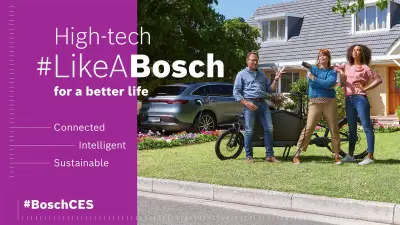 ハイテク#LikeABosch – ネットワーク化されたインテリジェントでサステイナブルなソリューションによって人々の生活の質を高めるボッシュの取り組み 