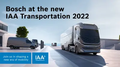 IAA TRANSPORTATION：ボッシュ、クライメートニュートラルなパワートレインでさらなる成長を目指す