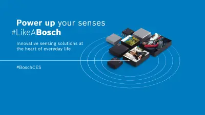 CES 2023：ボッシュのセンサー – 人々の生活をより安全に、より便利に