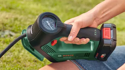 ハイパワークラス＆トップレベルの圧倒的なスピード・パワー・軽さを実現、ボッシュ コードレスエアポンプ「UPUMP 118H（本体のみ）」新発売