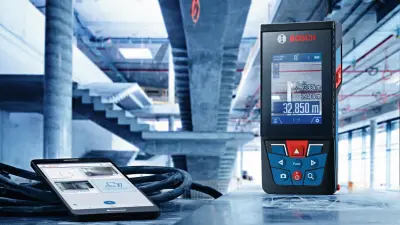 プロフェッショナル用データ転送レーザー距離計“スマキョリ”「GLM 120C」が、ボッシュより、2月15日新発売