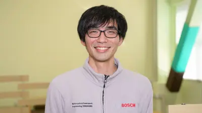 ボッシュに入社して5年目のKazuki.C。次期自転車用ABSの顧客技術窓口と設計を担当する 